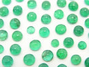 Cabochon, Emerald Gemstone Beads