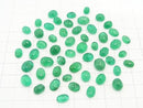 Brazil High Quality Emerald AAA- Oval Cabochon Size Mix 3pcs $89.99!