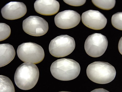 Oval, Rose, Rose Quartz Gemstone Beads