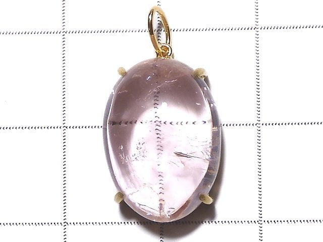 [Video] [One of a kind] Made in Japan!  High Quality Tourmaline AAA Pendant 18KGP NO.15