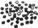 High Quality Black Spinel AAA Undrilled Square Faceted 8x8mm 5pcs $8.79!