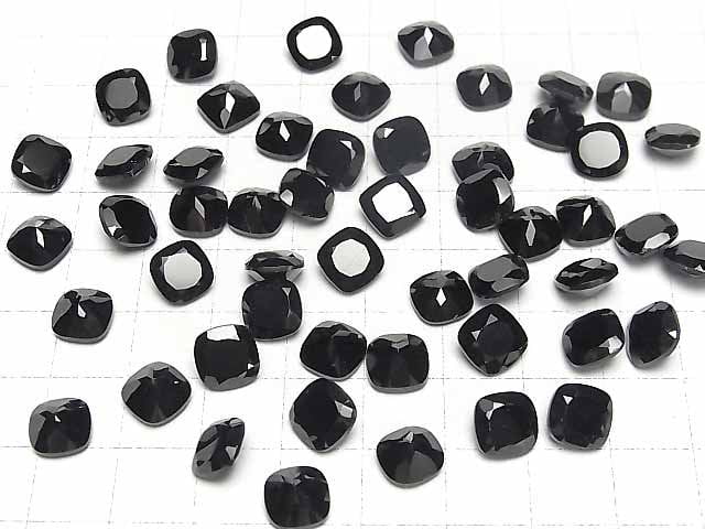 High Quality Black Spinel AAA Undrilled Square Faceted 8x8mm 5pcs $8.79!