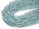 [Video] High Quality!  Apatite AA+ Faceted Round 4mm  1strand beads (aprx.15inch/36cm)