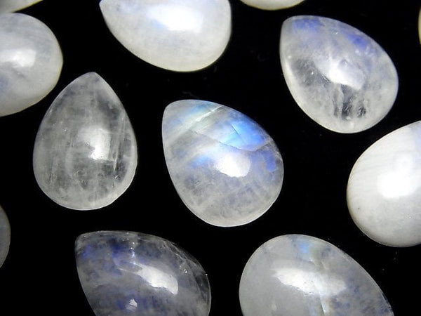 Cabochon, Rainbow Moonstone Gemstone Beads