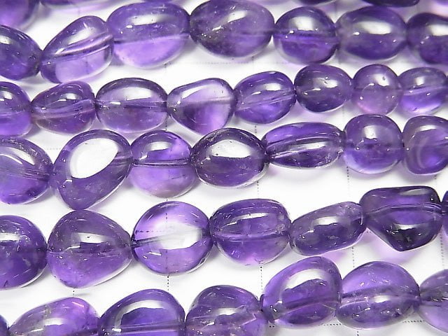 High Quality Amethyst AAA- Nugget  half or 1strand beads (aprx.15inch/38cm)