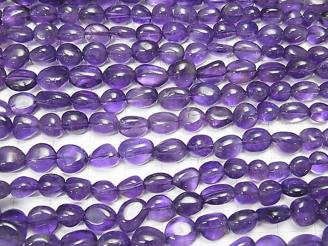 High Quality Amethyst AAA- Nugget  half or 1strand beads (aprx.15inch/38cm)