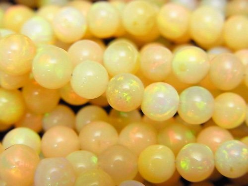 Opal, Round Gemstone Beads