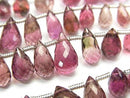 Drop, Faceted Briolette, Tourmaline Gemstone Beads