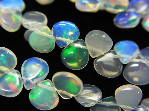 Chestnut Shape, Opal Gemstone Beads