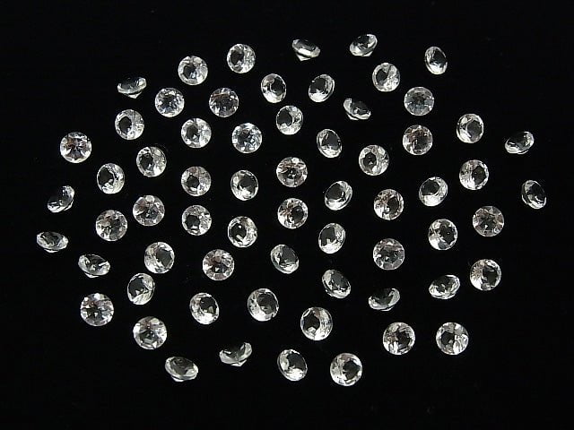 [Video]High Quality Crystal AAA Loose stone Round Faceted 4x4mm 10pcs