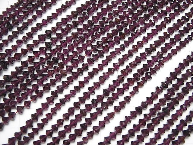 [Video] 1strand $9.79! India Garnet AAA- Faceted Drop 1strand beads (aprx.14inch / 34cm)