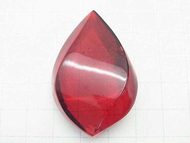 [Video] [One of a kind] Columbia Red Color Amber Undrilled Marquise NO.193