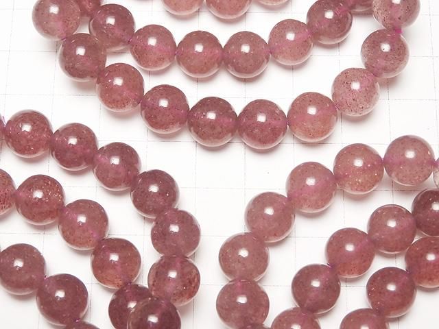 [Video] Pink Epidote AA++ Round 10mm Bracelet