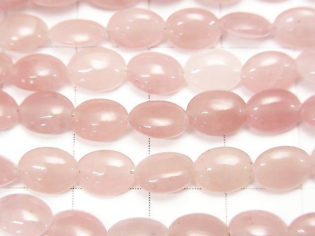 [Video] Guava Quartz AAA- Oval 8x6mm 1strand beads (aprx.7inch/18cm)