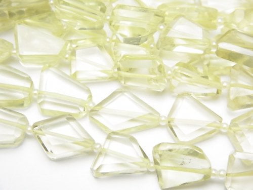 Lemon Quartz, Nugget Gemstone Beads