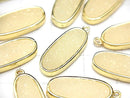 Druzy Agate Oval Charm 19x8mm 2pcs $4.79!