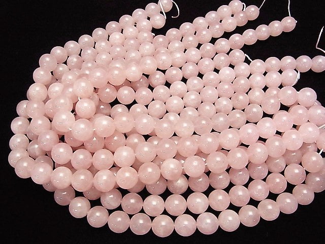 [Video] Rose Quartz AA++ Round 14mm half or 1strand beads (aprx.15inch / 37cm)