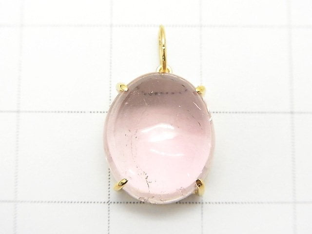 [Video] [One of a kind] Made in Japan!  High Quality Tourmaline AAA Pendant 18KGP NO.106