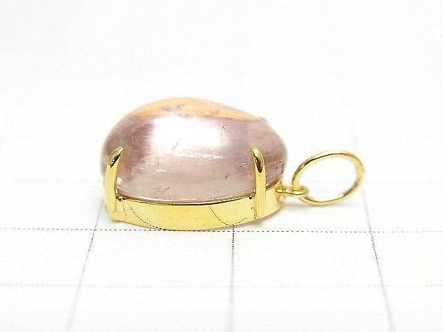 [Video] [One of a kind] Made in Japan!  High Quality Tourmaline AAA Pendant 18KGP NO.106