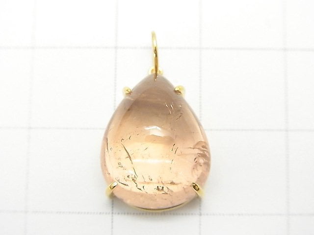 [Video] [One of a kind] Made in Japan!  High Quality Tourmaline AAA Pendant 18KGP NO.121