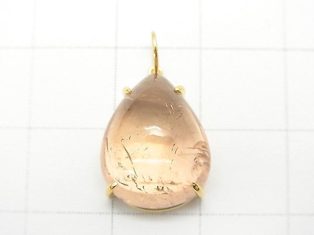 [Video] [One of a kind] Made in Japan!  High Quality Tourmaline AAA Pendant 18KGP NO.121