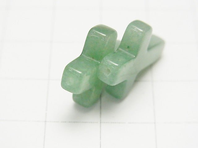 Green Aventurine Cross 20x15mm 1pc $2.19!