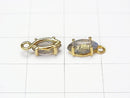 [Video] High Quality Labradorite AAA Bezel Setting Marquise 8x4mm 18KGP  4pcs $9.79!