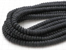 Frost Onyx Rondelle 8x8x4mm 1strand beads (aprx.15inch / 38cm)