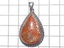 [Video][One of a kind] Sunstone AAA Pendant  Silver925  NO.326