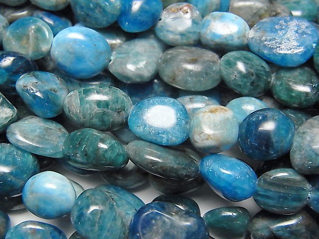 Apatite, Nugget Gemstone Beads