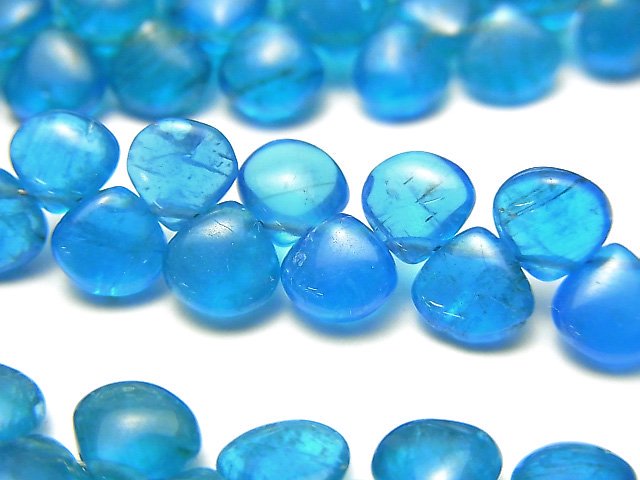 Apatite, Chestnut Shape Gemstone Beads