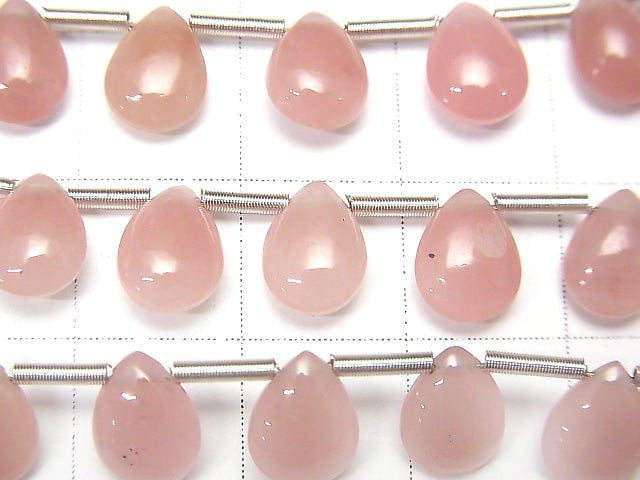 [Video]Guava Quartz AAA Pear shape (Smooth) 8x6mm 1strand (18pcs )