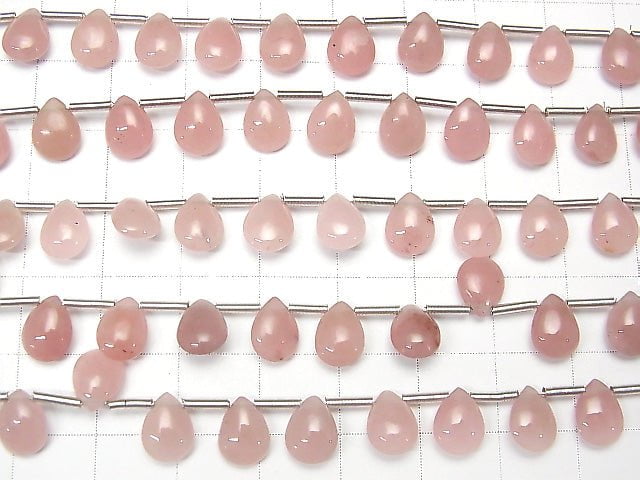 [Video]Guava Quartz AAA Pear shape (Smooth) 8x6mm 1strand (18pcs )