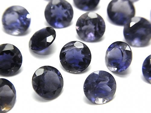 Iolite, Undrilled Gemstone Beads