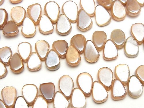 Moonstone, Pear Shape Gemstone Beads