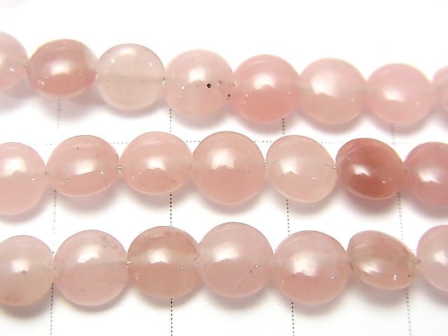 [Video] Guava Quartz AAA Coin 6x6x3mm 1strand (34pcs )