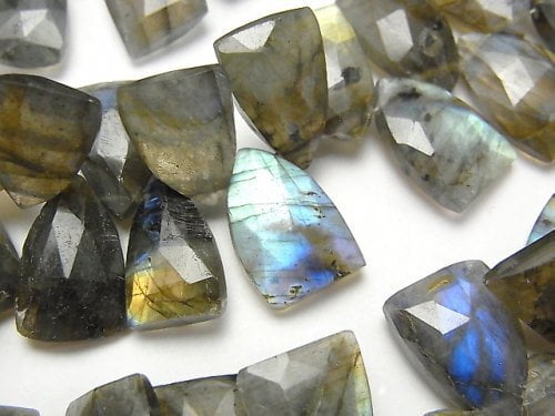 Labradorite, Triangle Gemstone Beads