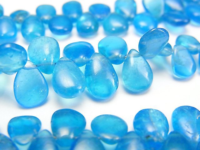 Apatite, Pear Shape Gemstone Beads