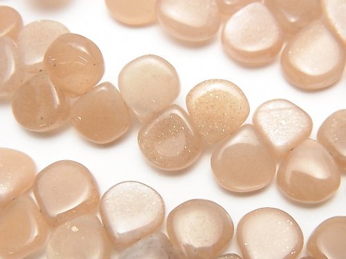 Chestnut Shape, Moonstone Gemstone Beads