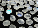 [Video] Rainbow Moonstone AA++ Loose Stone Oval Faceted 8x6mm 5pcs
