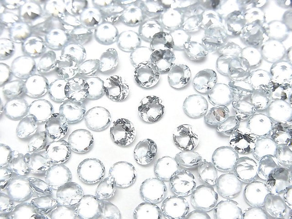 Aquamarine, Undrilled Gemstone Beads