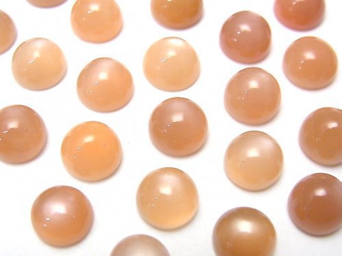 Cabochon, Moonstone Gemstone Beads