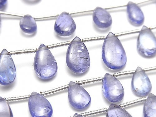 Pear Shape, Tanzanite Gemstone Beads