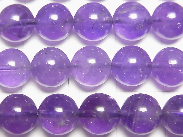 [Video]Amethyst AA Round 8mm 1strand beads (aprx.15inch/36cm)