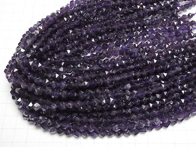 [Video] Amethyst AA+ 20Faceted Round 6mm 1strand beads (aprx.15inch/36cm)