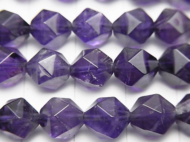 Amethyst AA+ 20Faceted Round 8mm half or 1strand beads (aprx.15inch/36cm)