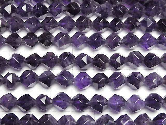 Amethyst AA+ 20Faceted Round 8mm half or 1strand beads (aprx.15inch/36cm)