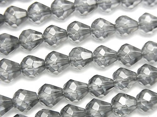 Drop, Flash Crystal Gemstone Beads