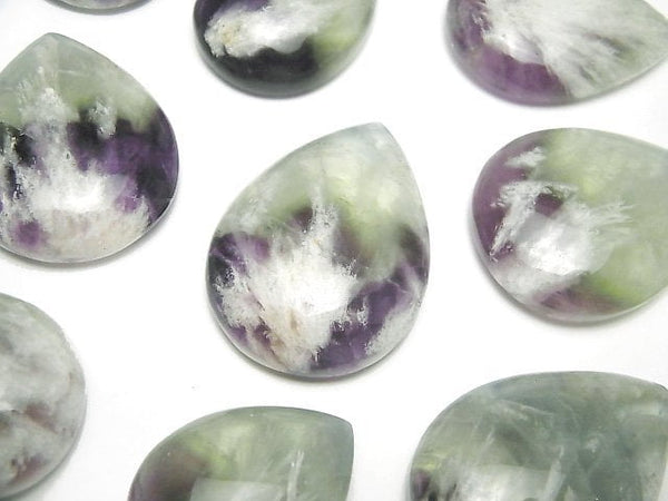 Cabochon, Fluorite Gemstone Beads