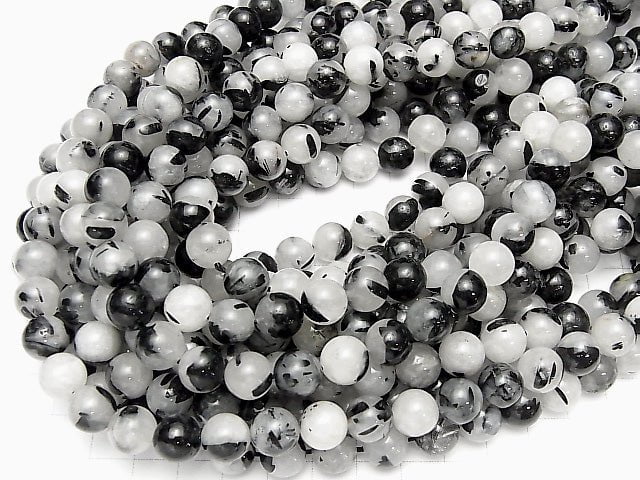 [Video] Tourmaline Quartz AA Round 10mm 1strand beads (aprx.15inch/37cm)